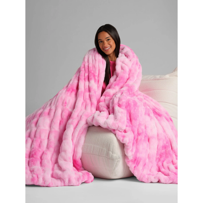 Dreamer Blanket – Ultra-Soft Oversized Plush Blanket with 4-Way Stretch, Lightweight & Cozy